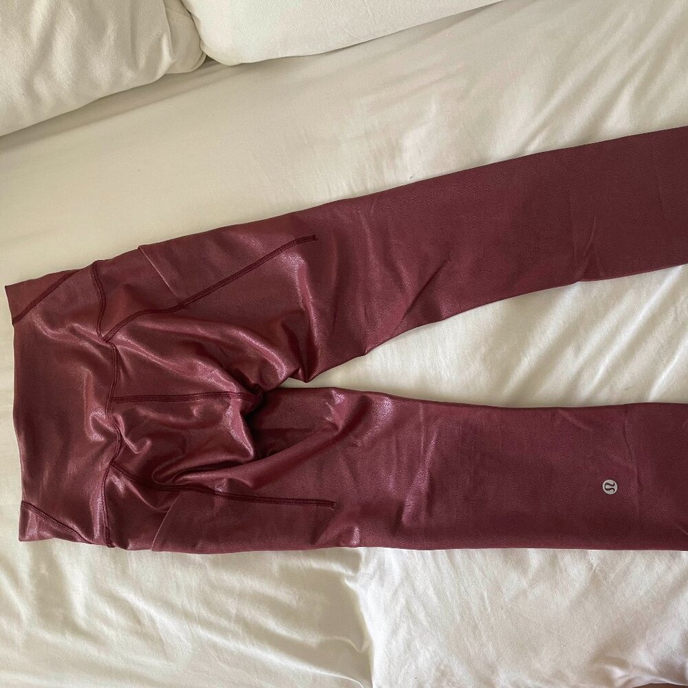 Lululemon Special Edition Wunder Train HR Tight 25” Foil